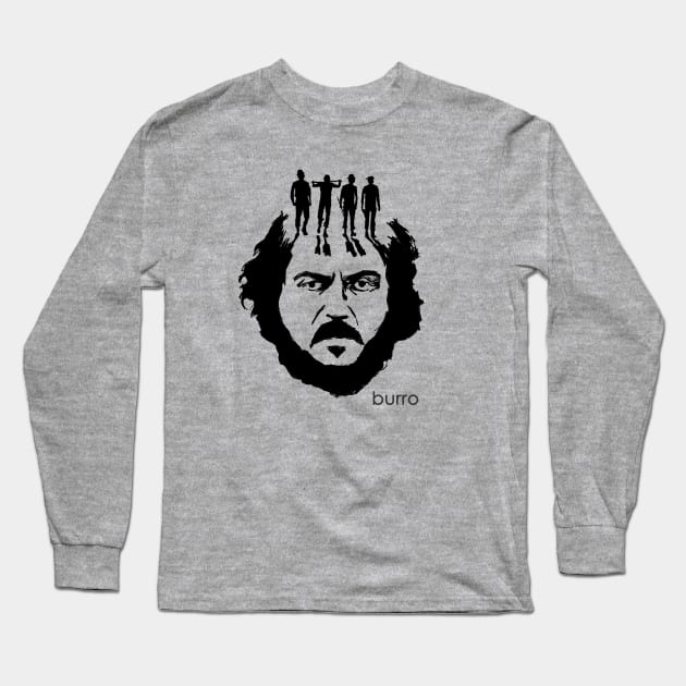 Stanley Kubrick and his droogs Long Sleeve T-Shirt by burrotees